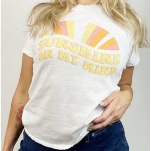 Wildfox Sunshine on My Mind Keke Tee Shirt